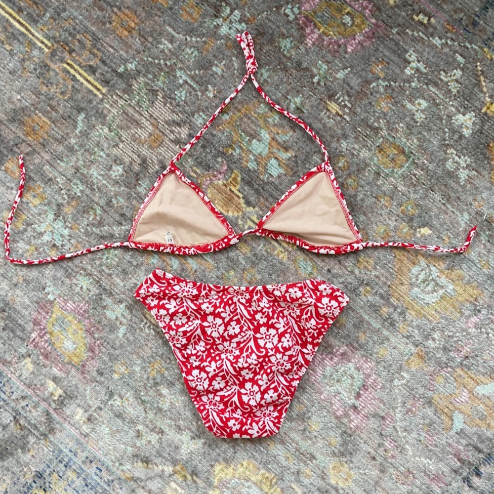 Little Red Bikini Set! - Picture 2 of 7